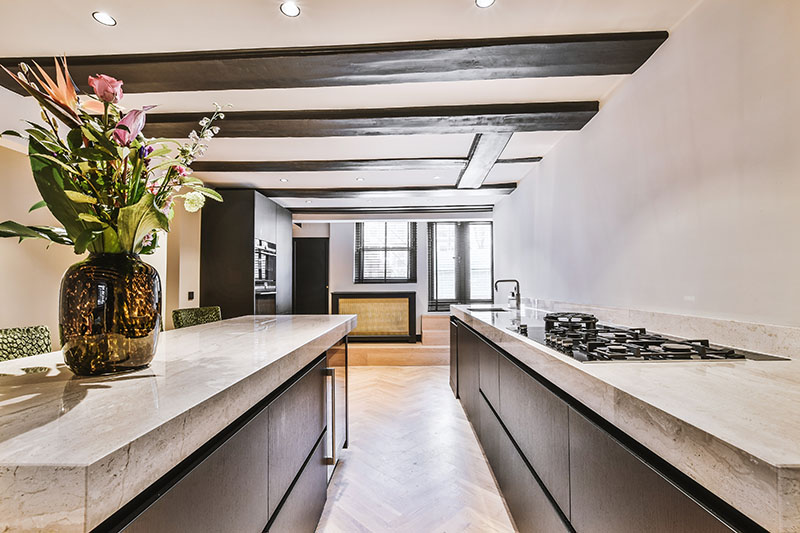 Luxury granite and quartz kitchen countertops Houston