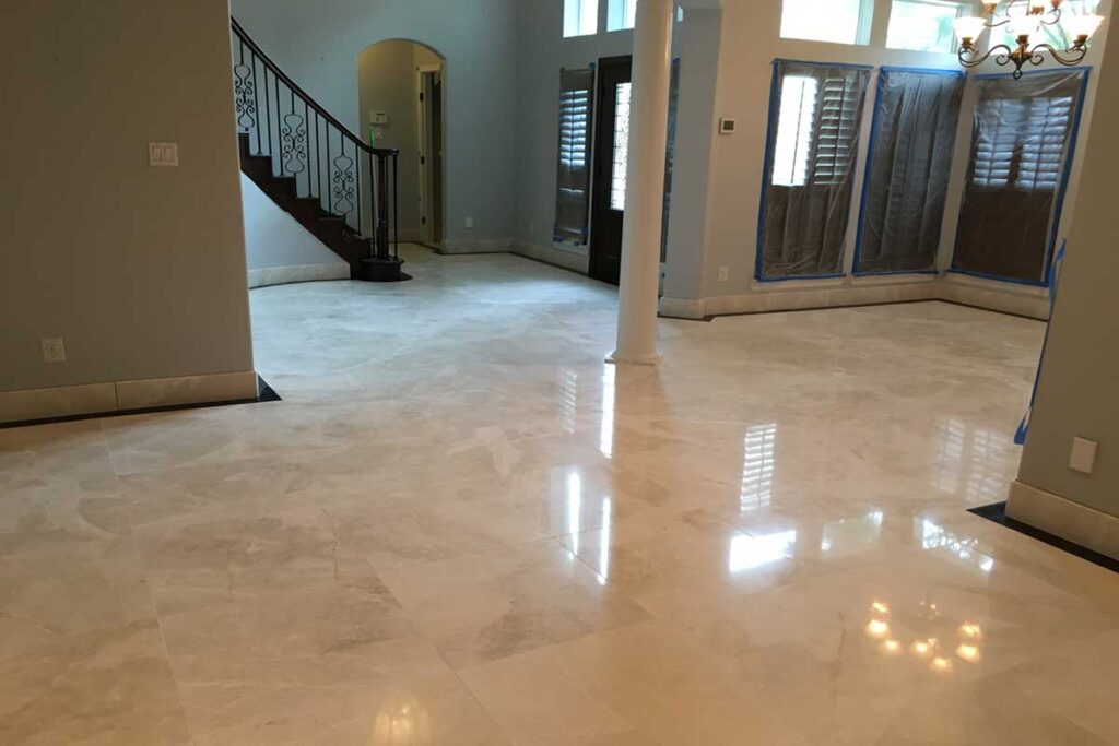 Tile flooring installation in Houston, TX