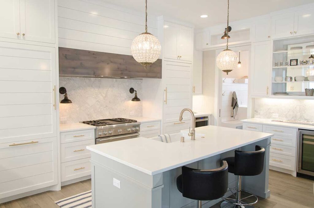 Custom cabinetry kitchen remodel in Houston, TX